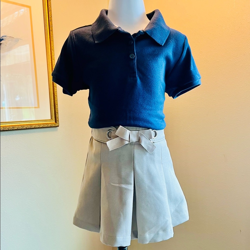 Lot of 4T- 5T brand new school uniforms.